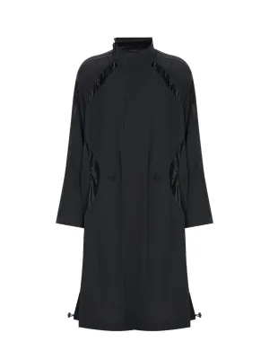 3-Stripes Nylon Parka (Black)