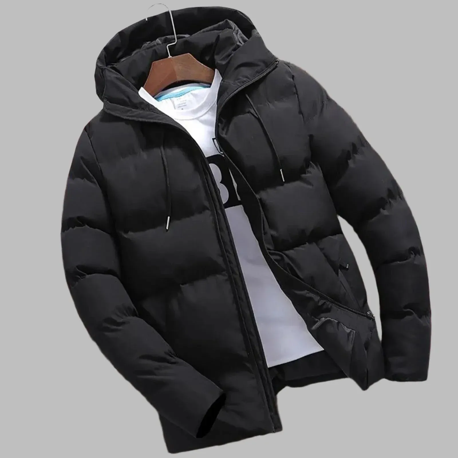 Aaron Fortress Parka | Premium wasserdichter Wintermantel für Herren für kalte Tage
