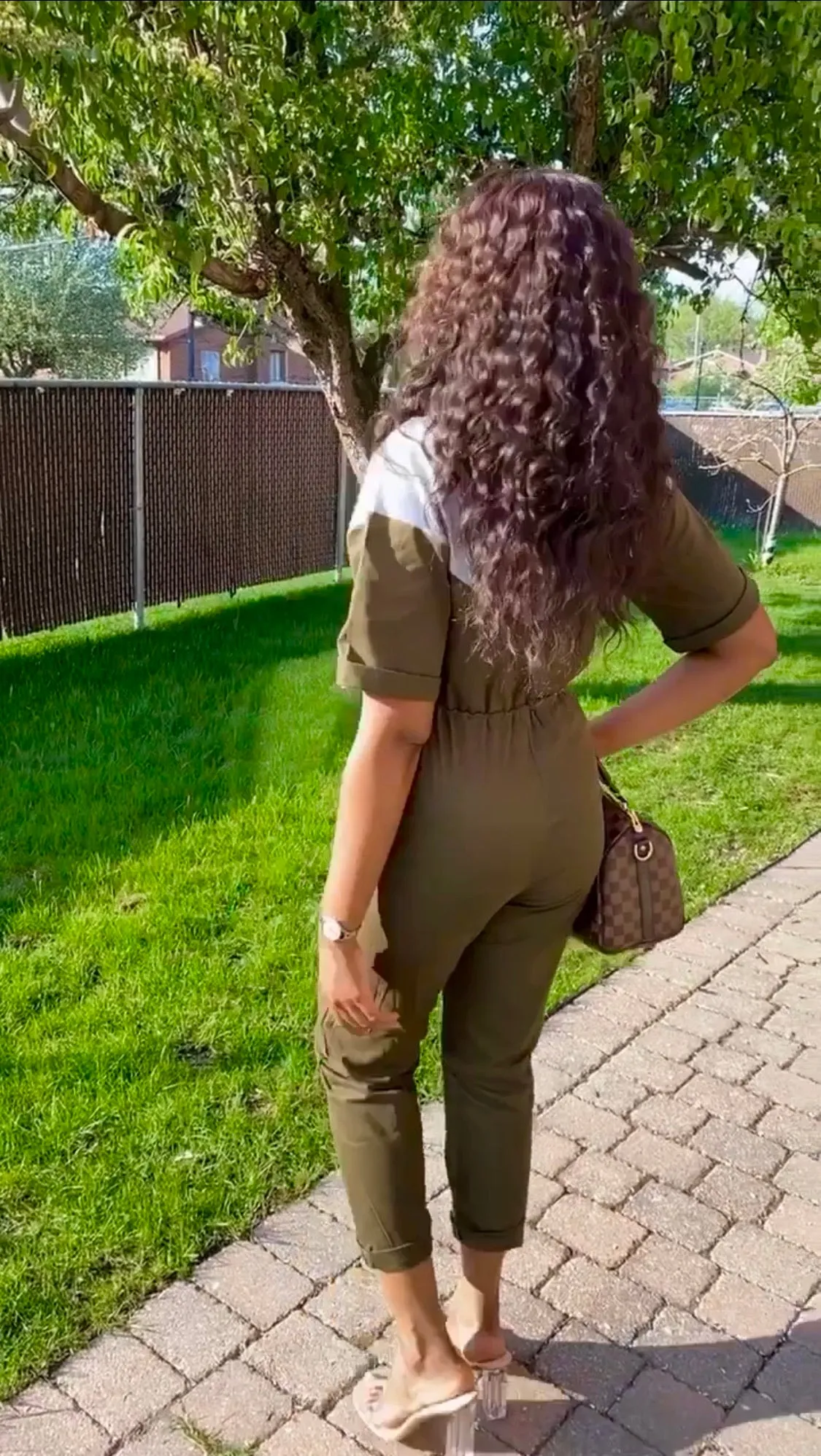BLOCK PARTY HOODED JUMPSUIT