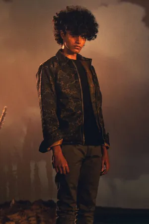 CAMOUFLAGE PARKA JACKET