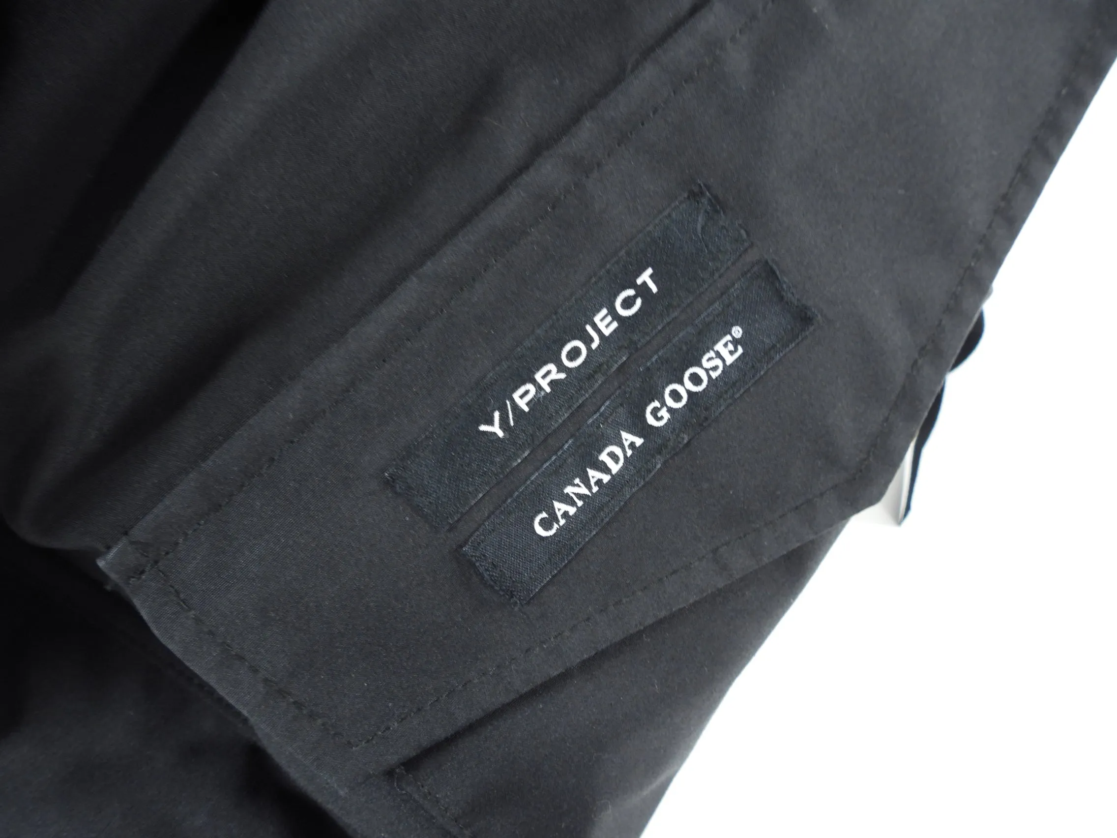 Canada Goose x Y Project Unisex Black Constable Parka - Womens L / Mens M