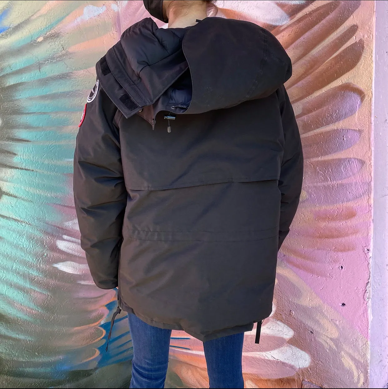 Canada Goose x Y Project Unisex Black Constable Parka - Womens L / Mens M