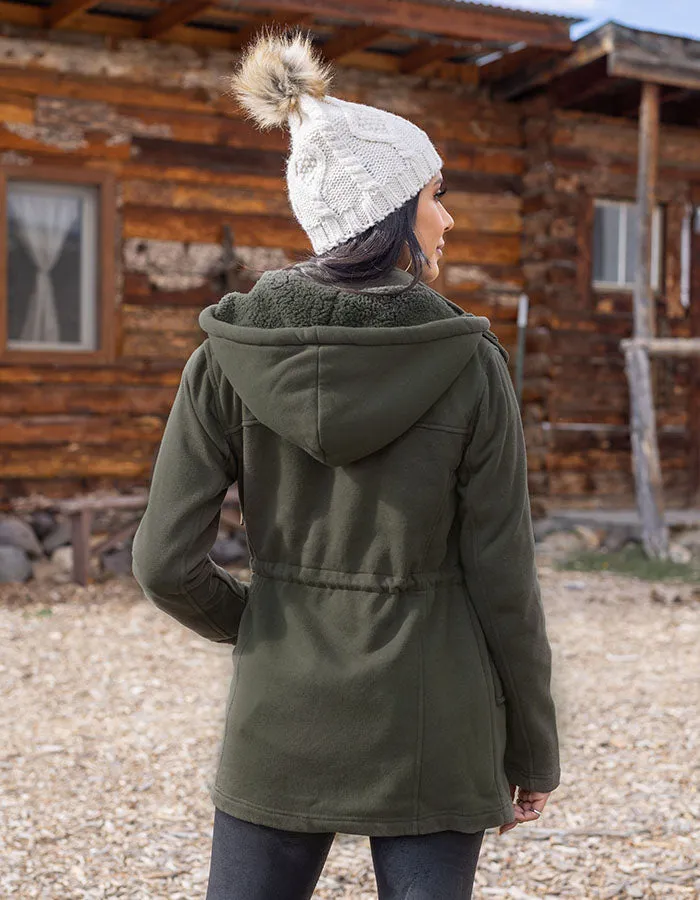 Charcoal or Olive Utility Jacket
