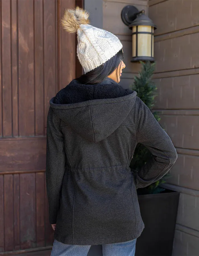 Charcoal or Olive Utility Jacket