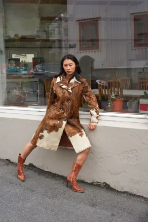 Cowfur 70’s Trench