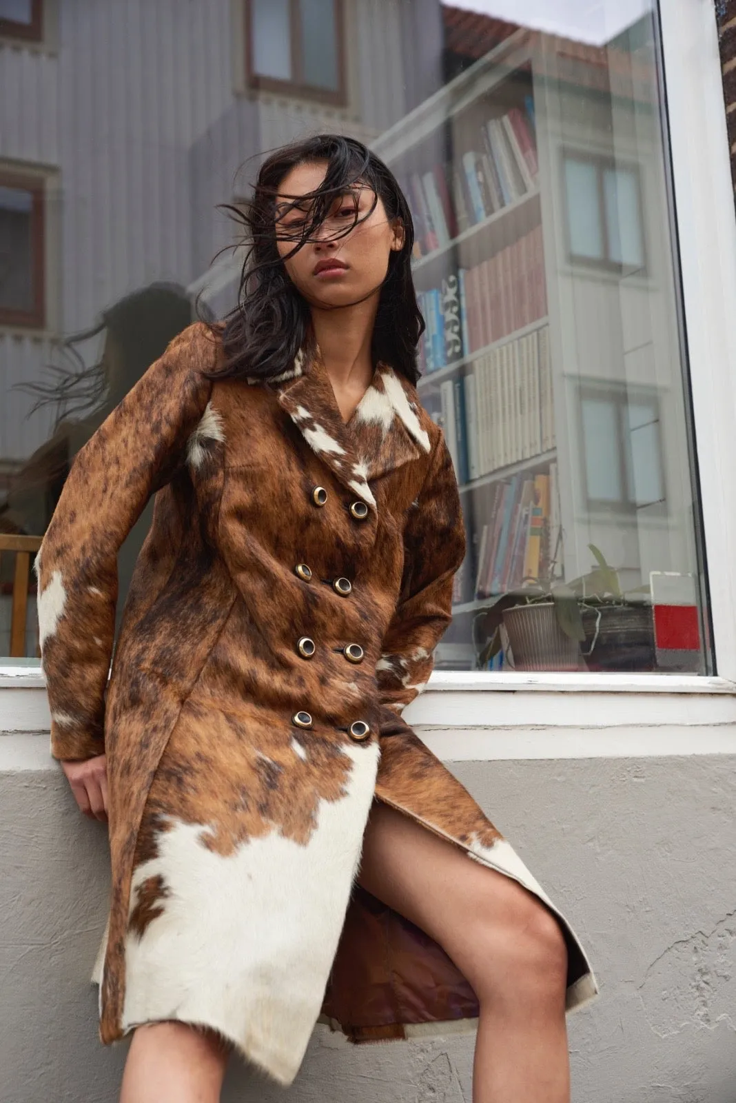 Cowfur 70’s Trench