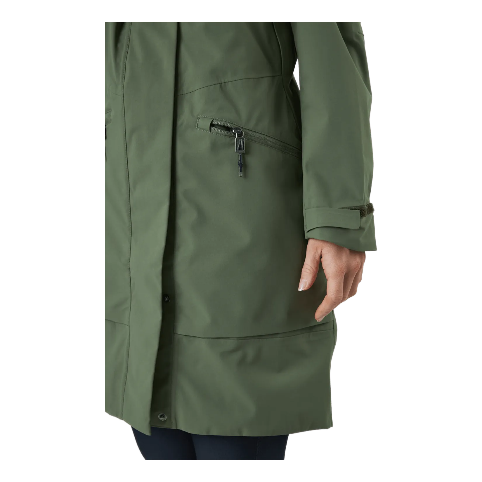 Ilma Wns Parka 5 Wild Forest Green