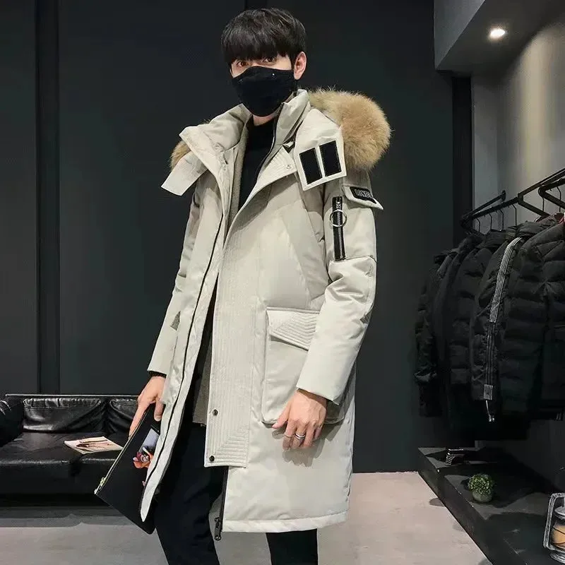 Jacob - Winter Large Collar Men's Parka