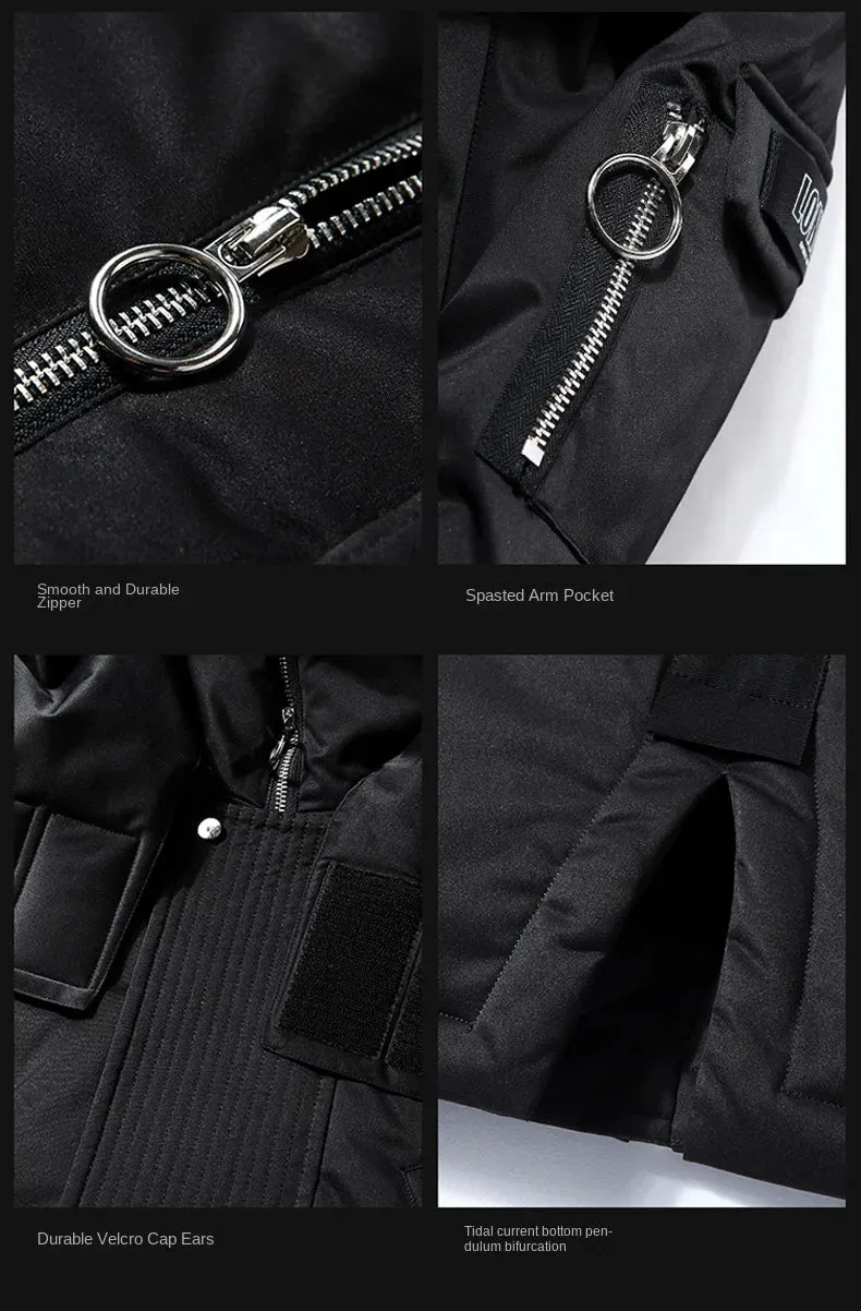 Jacob - Winter Large Collar Men's Parka