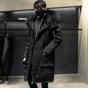 Jacob - Winter Large Collar Men's Parka
