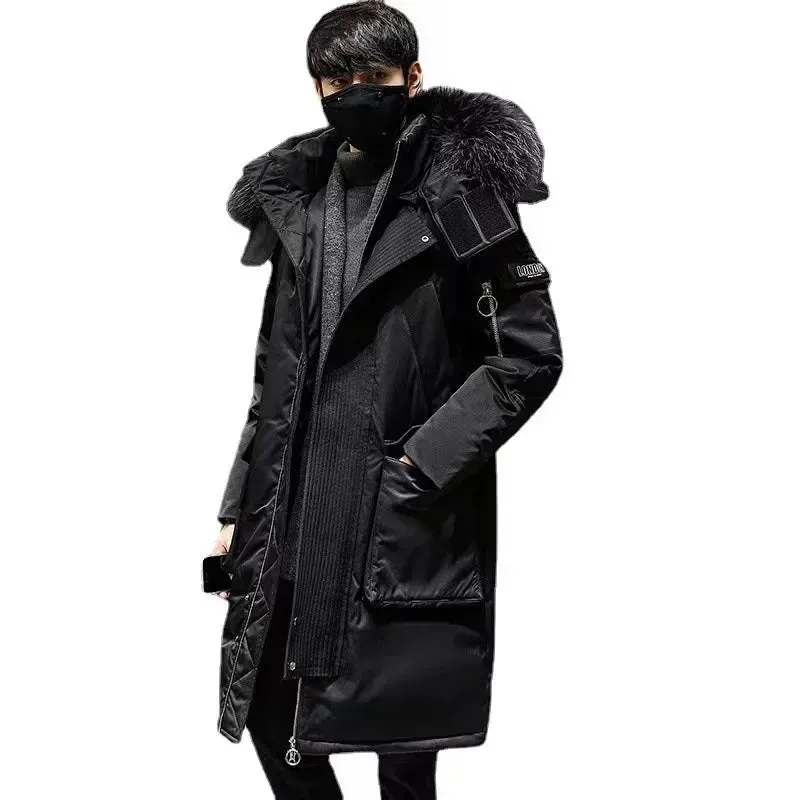 Jacob - Winter Large Collar Men's Parka