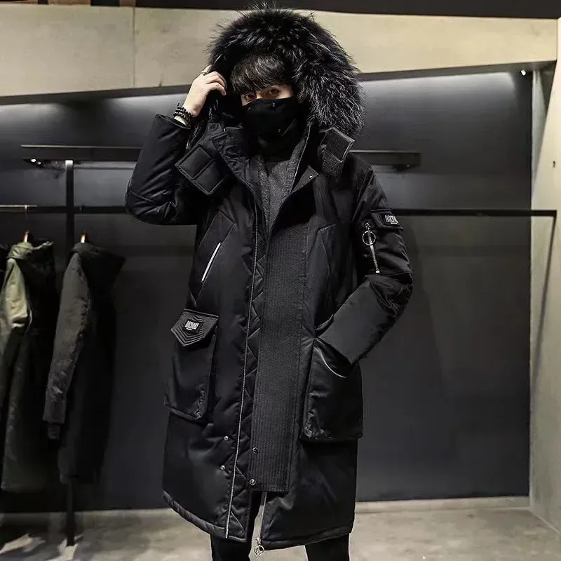 Jacob - Winter Large Collar Men's Parka