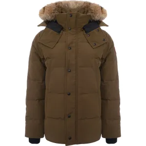 Mens Canada Goose Wyndham Parka in Green