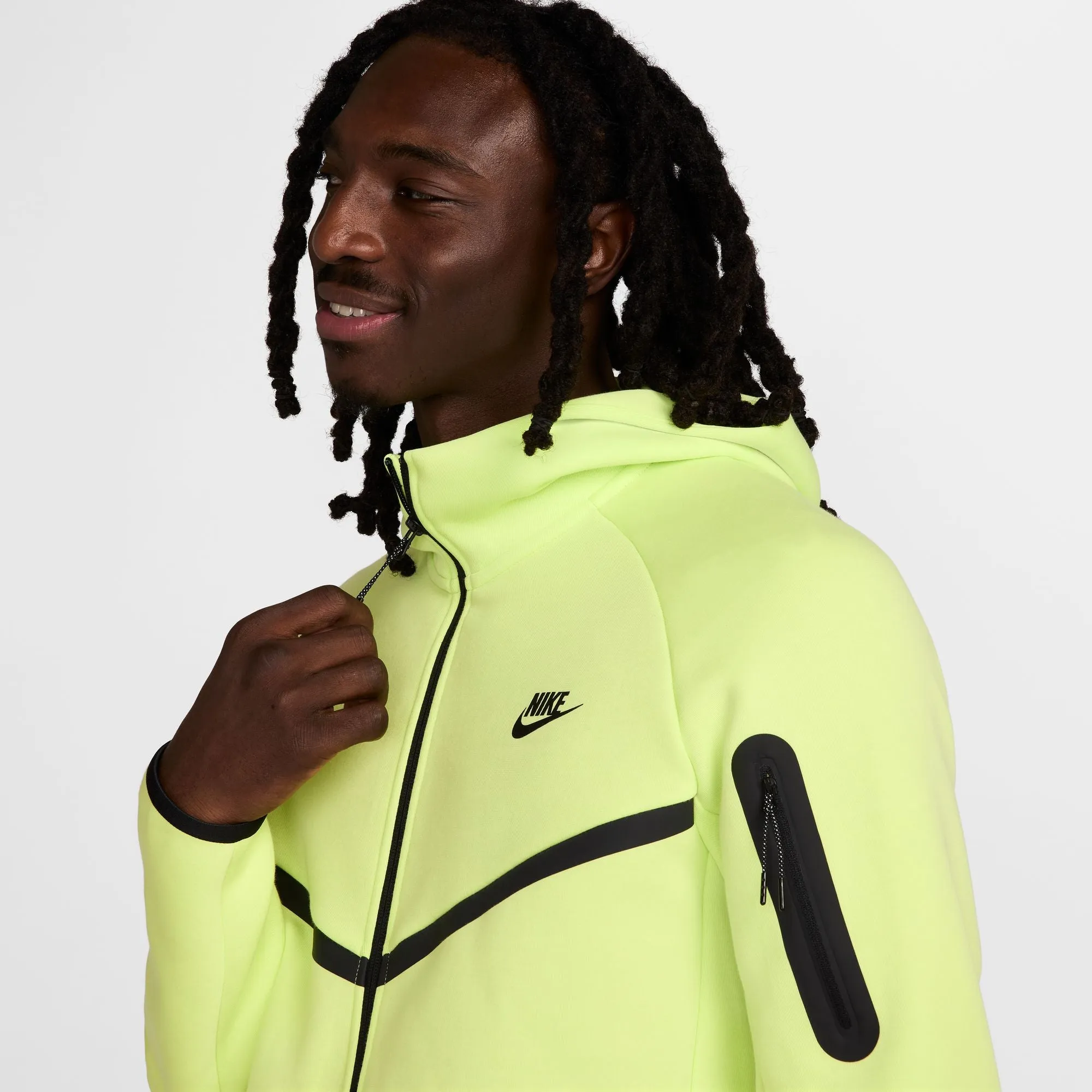 Nike - Tech Full-Zip Windrunner Hoodie ~ Lt Lemon Twist