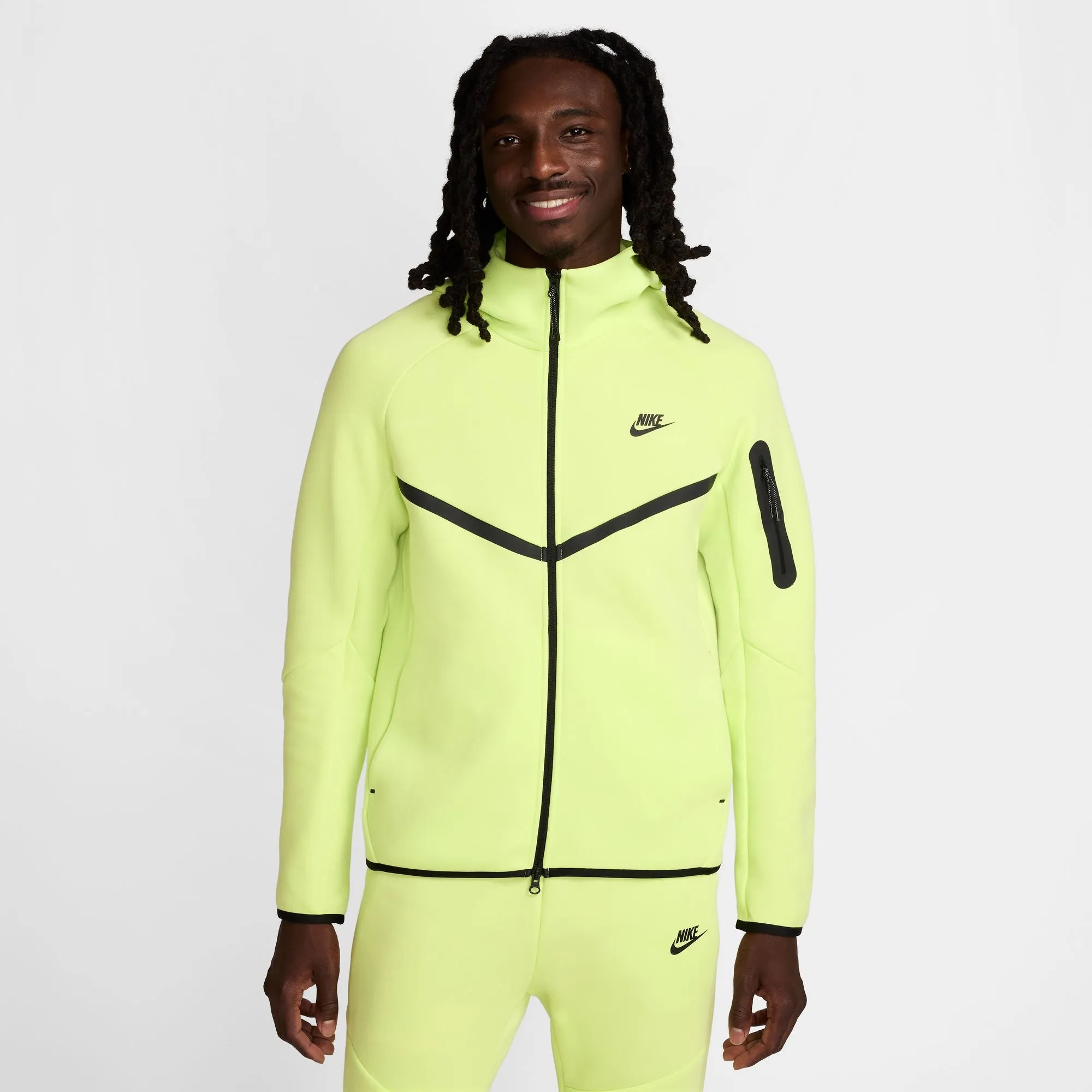 Nike - Tech Full-Zip Windrunner Hoodie ~ Lt Lemon Twist