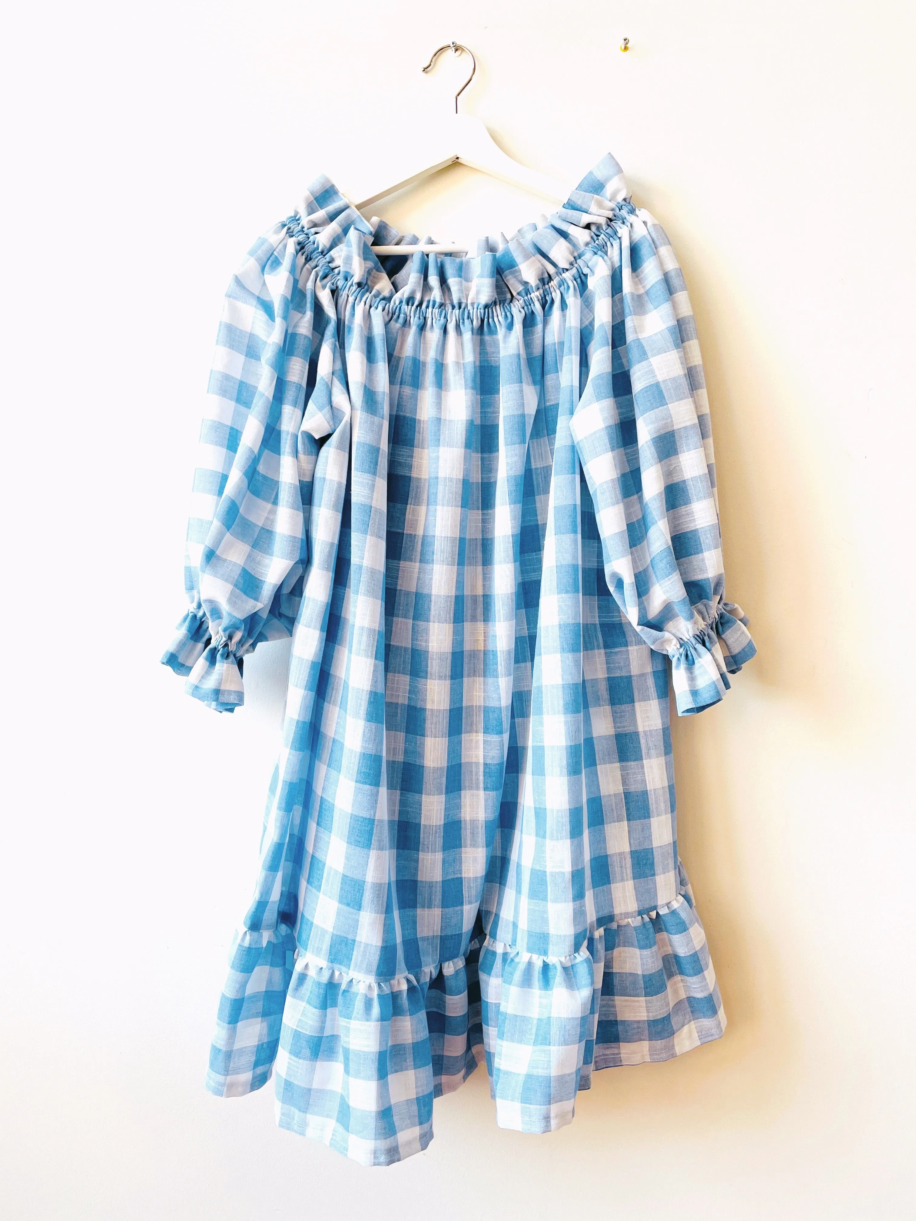 Nikita Day Gown in Provence Blue ( maxi & mini )