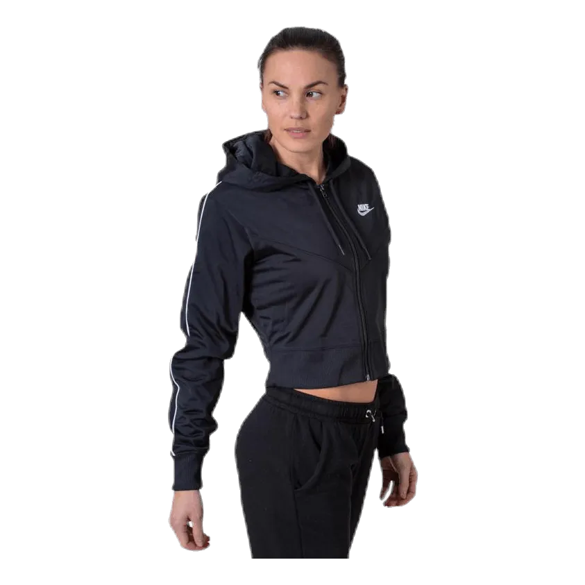 Nsw Hrtg Hoodie Fz Pk White/Black