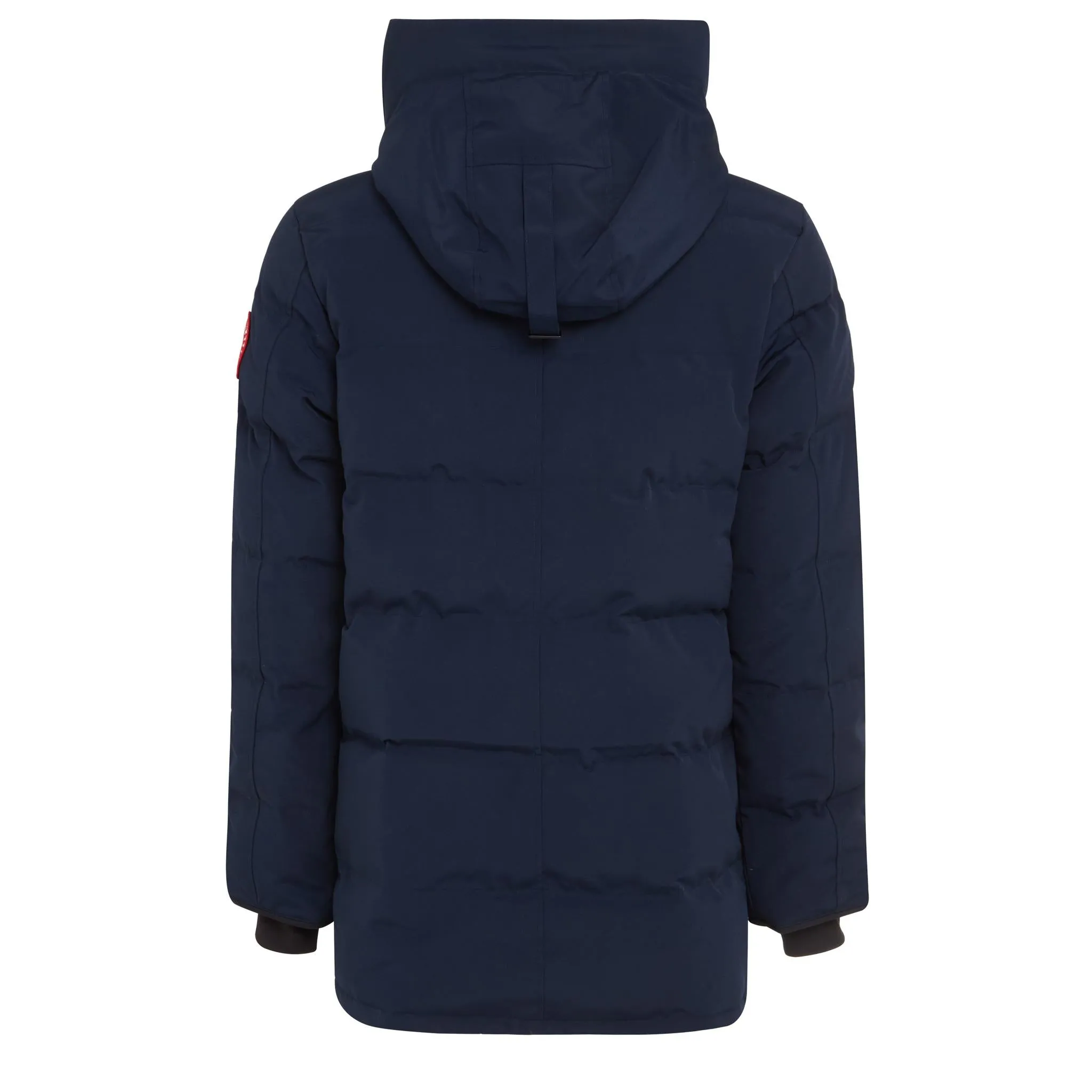 Parka "Carson" in tessuto blu
