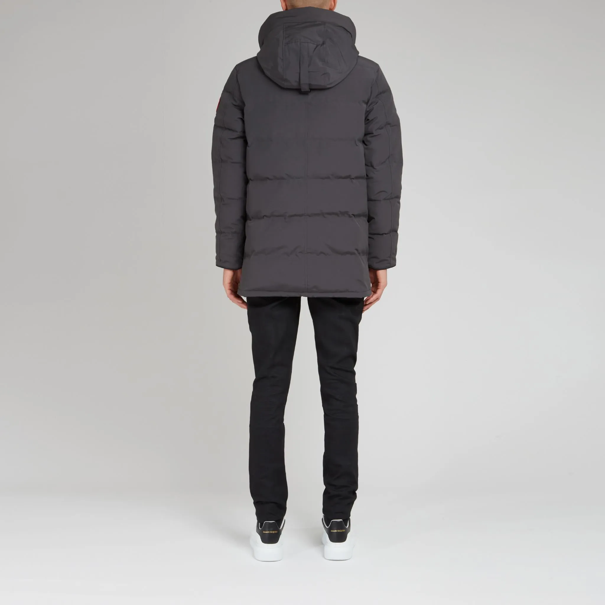 Parka "Carson" in tessuto grigio