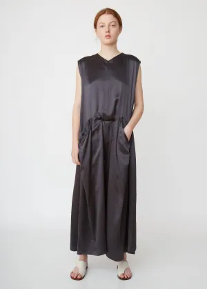 Parka Washed Silk Satin Jumpsuit