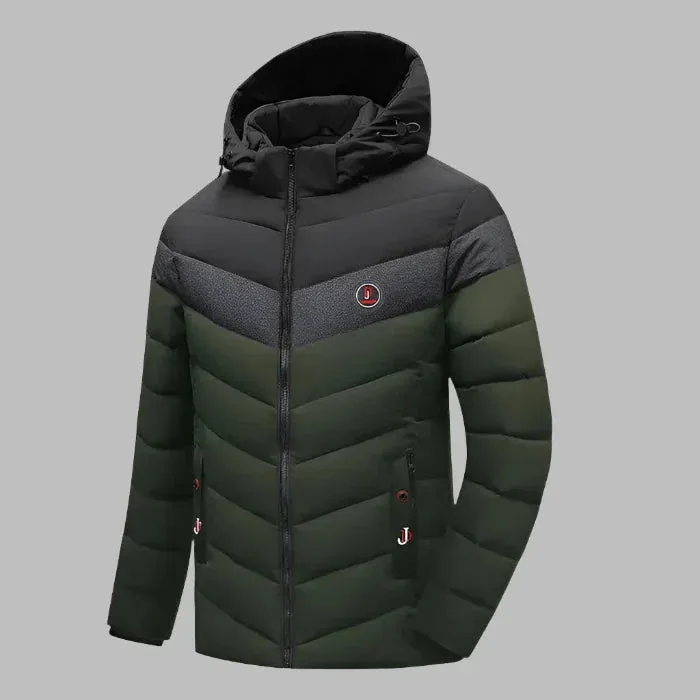 Savile Parka | Moderne Herren-Winterjacke mit Kapuze