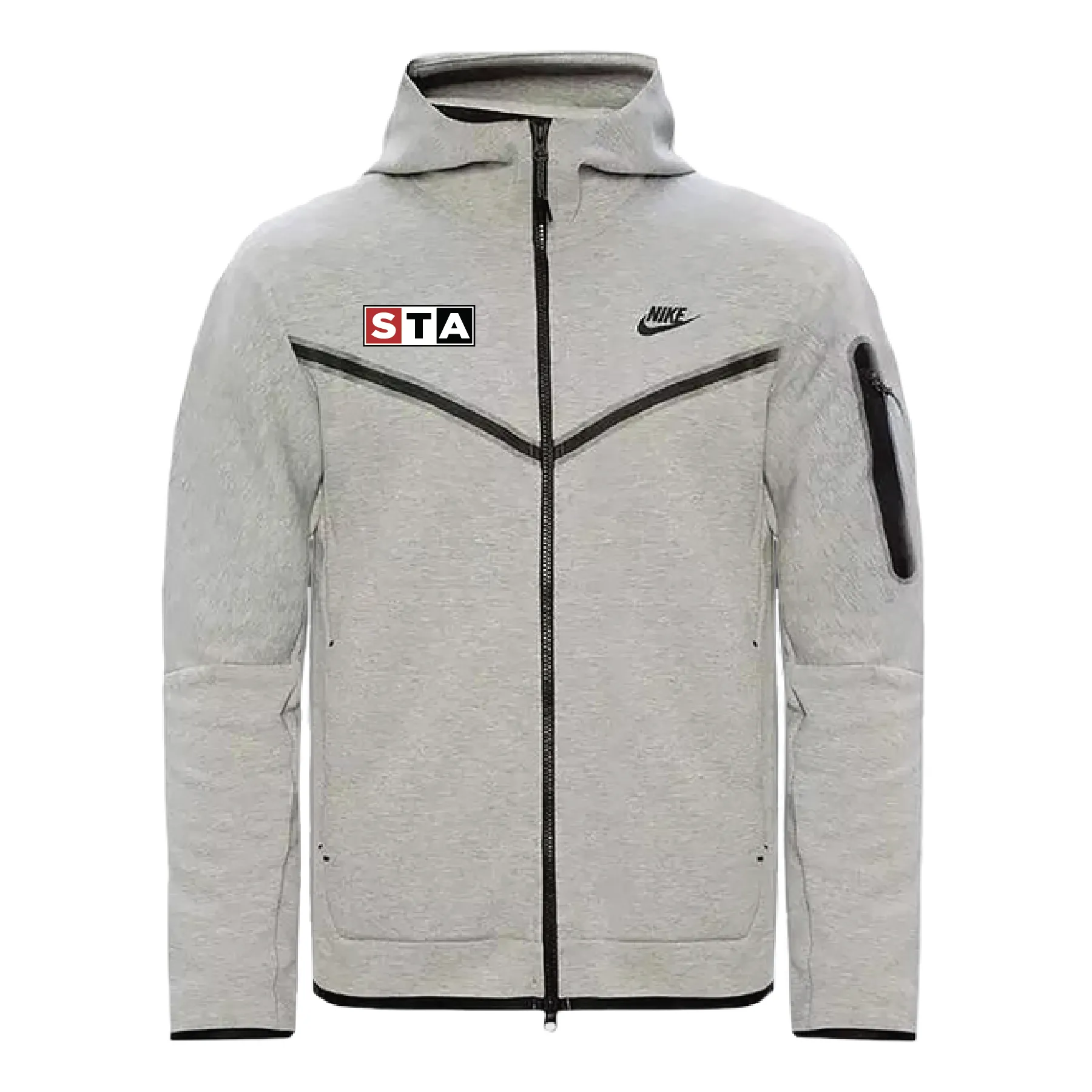 STA Morris United Nike Tech Fleece FZ Windrunner Grey