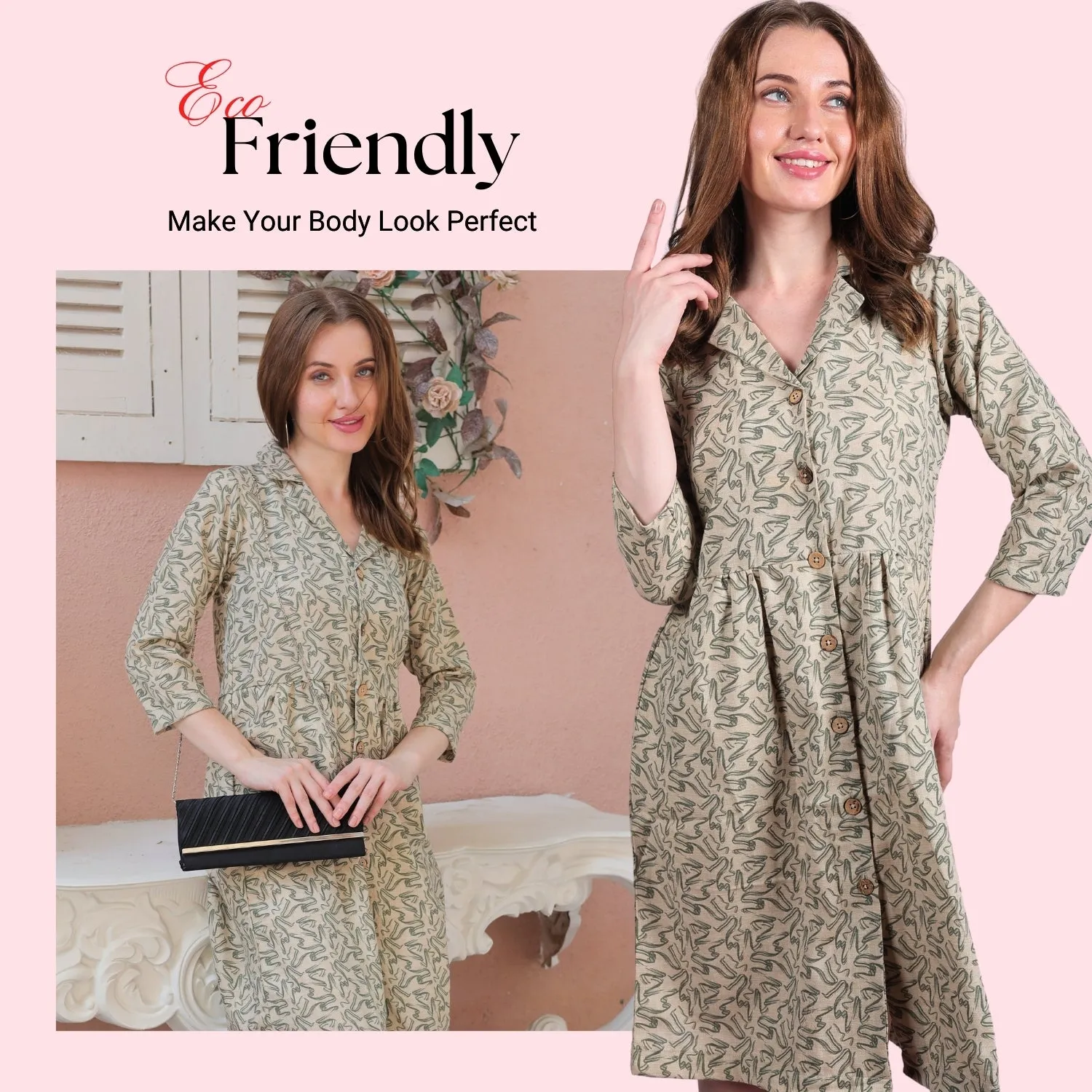 This Summer with Stylish Cotton & Linen Dresses | Glofash