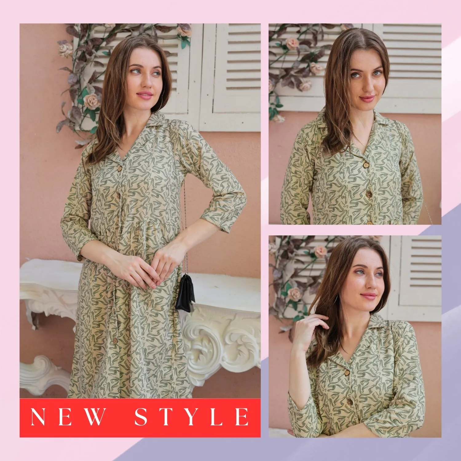 This Summer with Stylish Cotton & Linen Dresses | Glofash