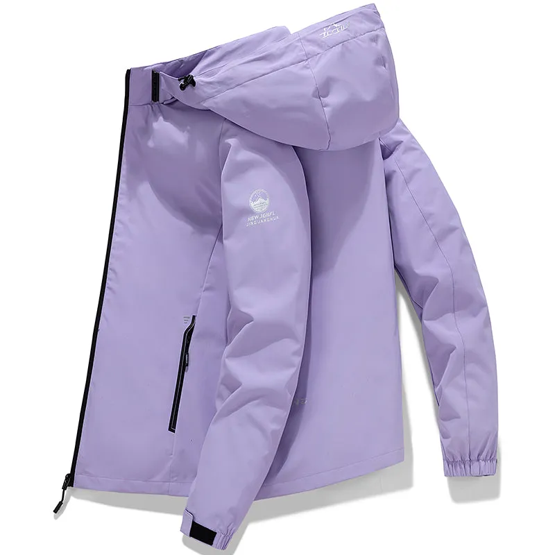 Tommy™ logo print capuchon waterdicht met rits parka winterjas