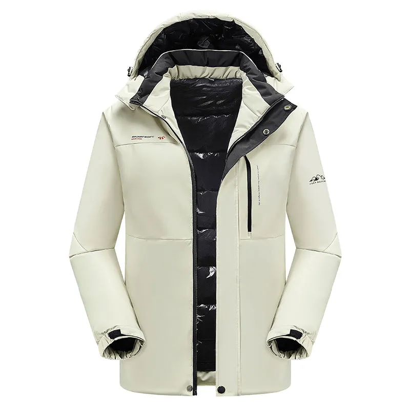 Tommy™ witte gevoerde waterdichte Parka winterjas
