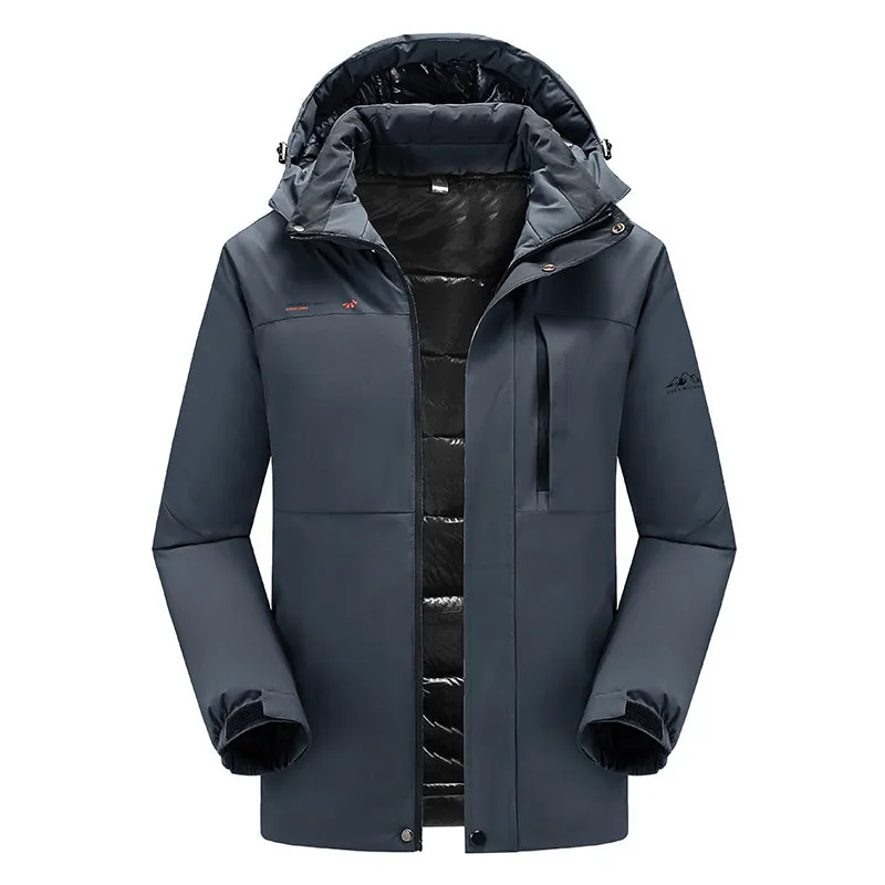 Tommy™ witte gevoerde waterdichte Parka winterjas