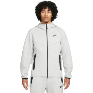 Tuta Nike Tech Fleece Grigia con zip