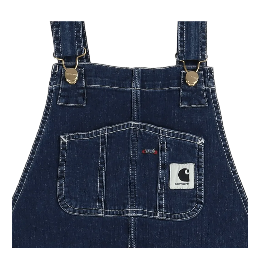 W' Bib Overall Blue