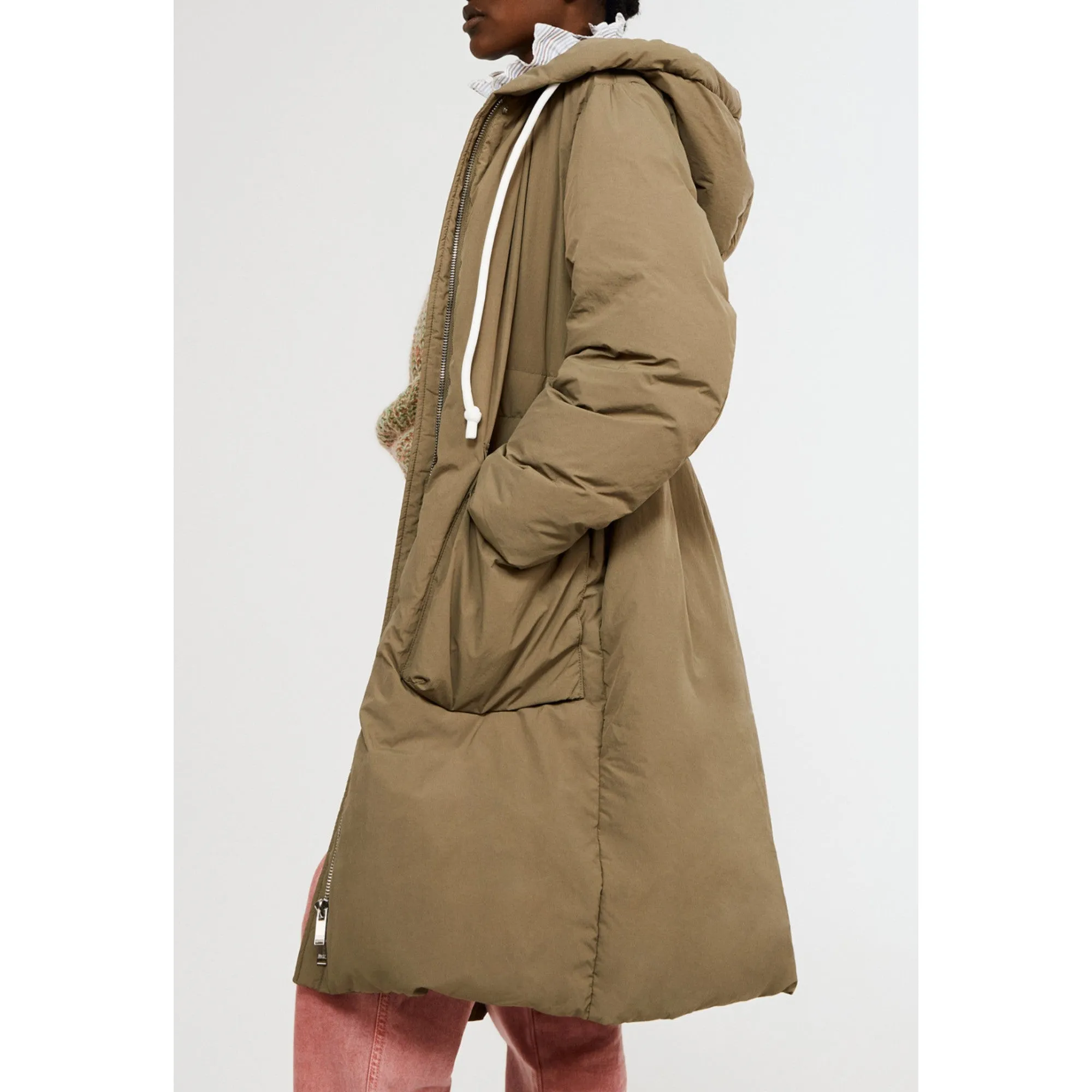 Women Responsible Down-Filled Long Parka - Lichen