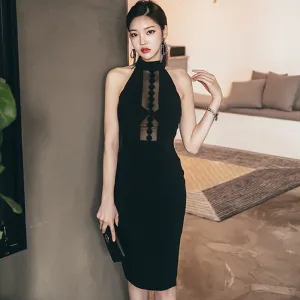 Women's Summer Sleeveless Sheath Midi Dress
